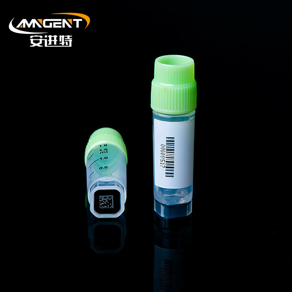 2D Cryogenic Vials 2.0ml Extorsion Green