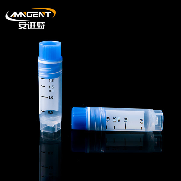 ขวด Cryogenic แบบดั้งเดิม 2.0ml Intorsion Blue